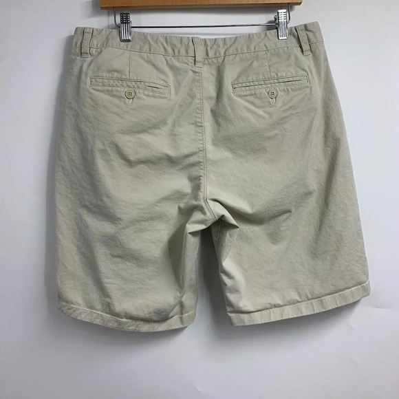 BONOBOS‎ Men's Stretch Washed Cotton Flat Front Chino 9-Inch Shorts Size 35 - Picture 2 of 13